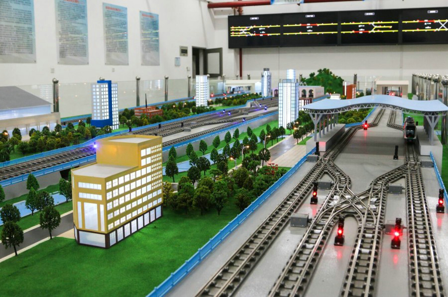 軌道交通運(yùn)行演示沙盤(pán)