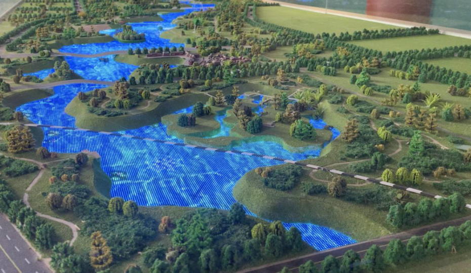 景區(qū)規(guī)劃沙盤(pán)