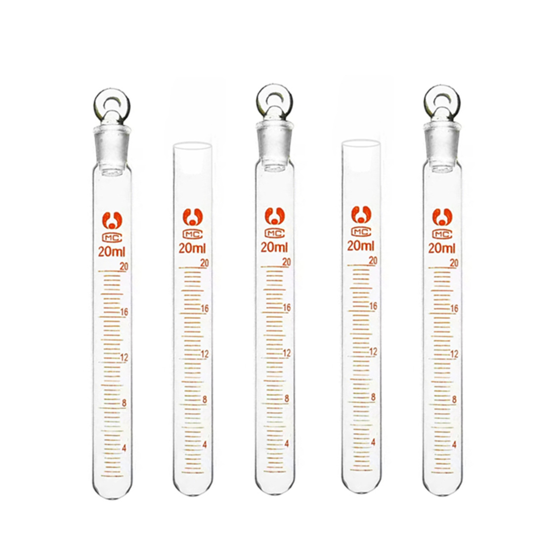 加厚玻璃刻度試管