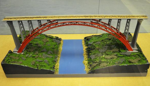 鋼管混凝土拱橋模型