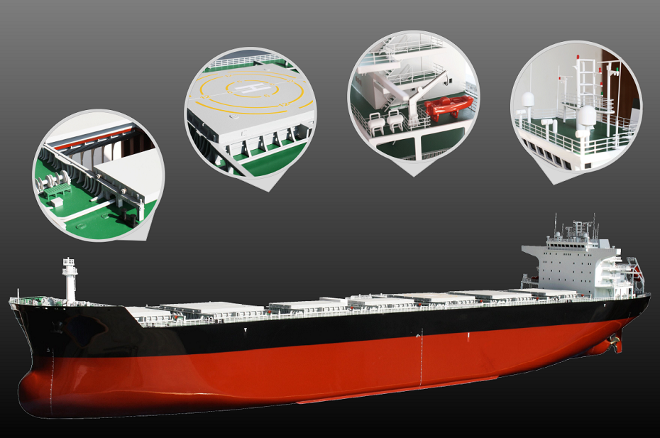 10萬噸級散貨船模型